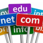 Domain names and internet concept